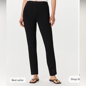 Quince Black Ponte Pant